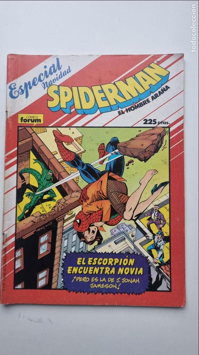 C&oacute;mics: SPIDERMAN - El hombre ara&ntilde;a ESPECIAL NAVIDAD - El escorpi&oacute;n encuentra novia