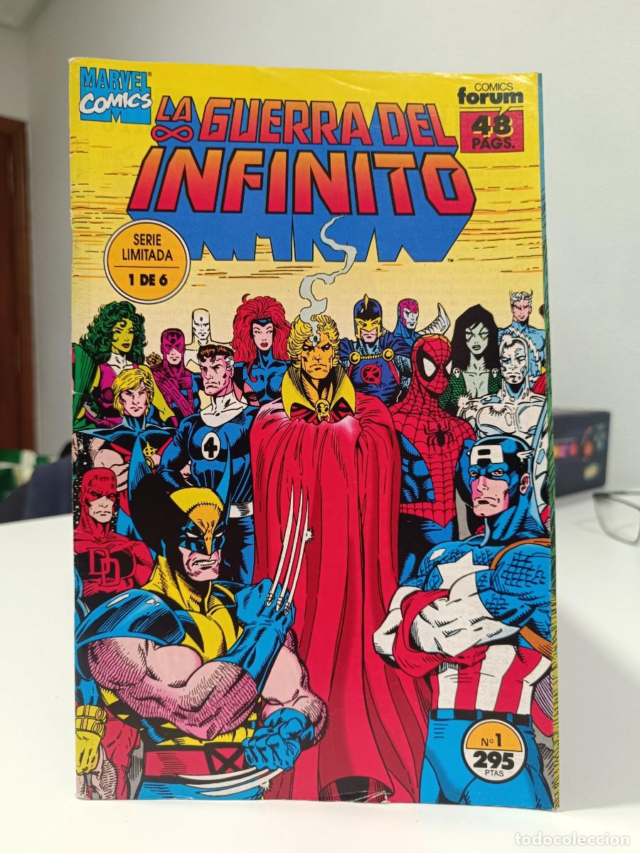 C&oacute;mics: LA GUERRA DEL INFINITO NUMERO 1 DE 6 FORUM MUY BUEN ESTADO