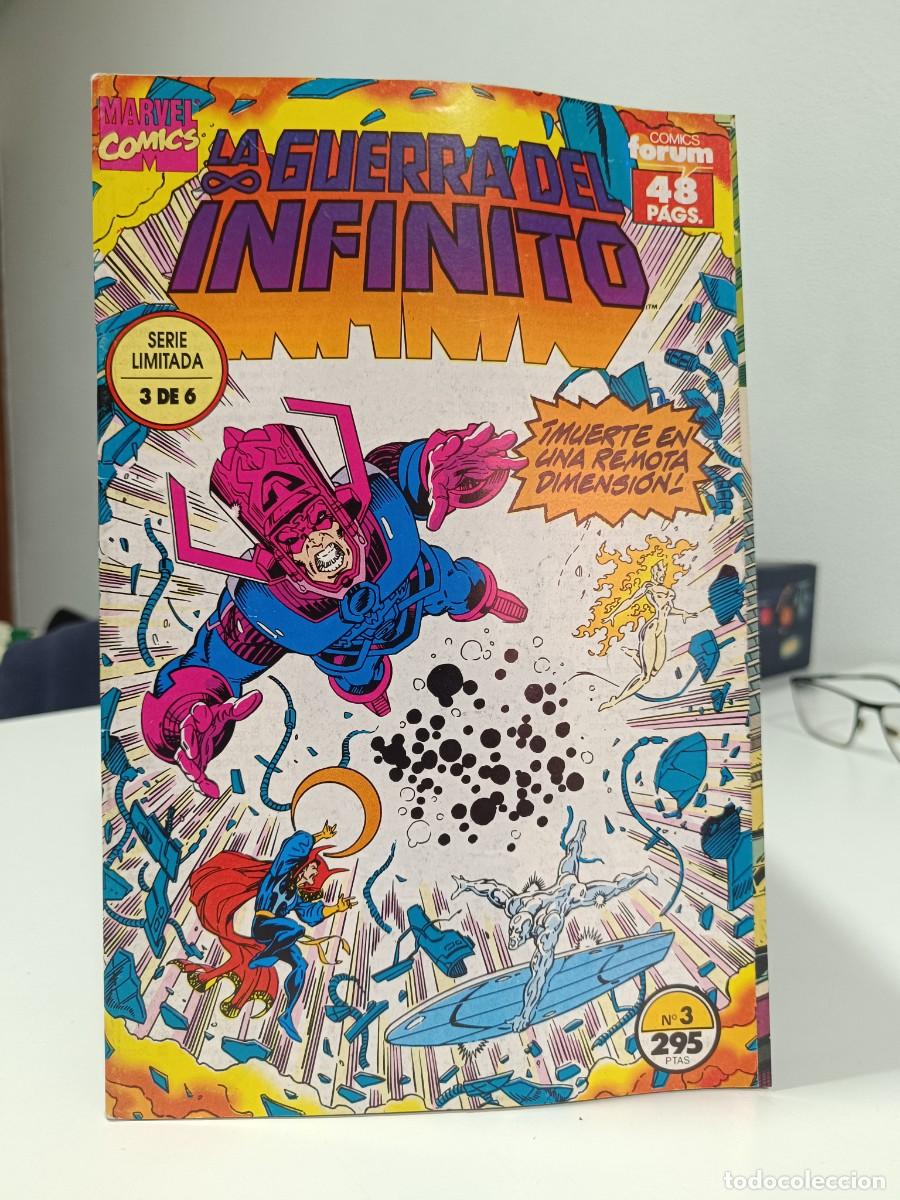 C&oacute;mics: LA GUERRA DEL INFINITO NUMERO 3 DE 6 FORUM MUY BUEN ESTADO