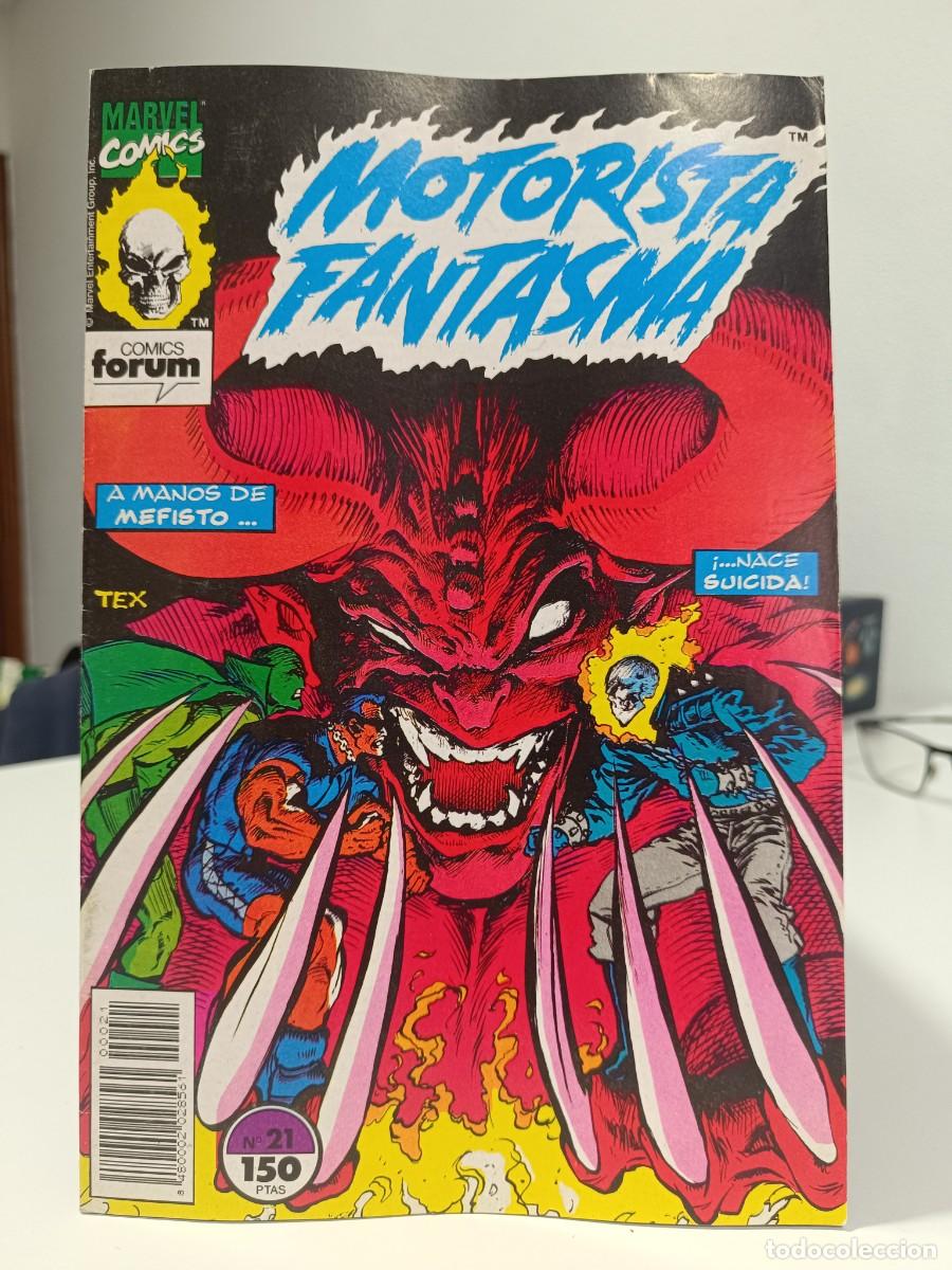 C&oacute;mics: MOTORISTA FANTASMA NUMERO 21 FORUM MUY BUEN ESTADO