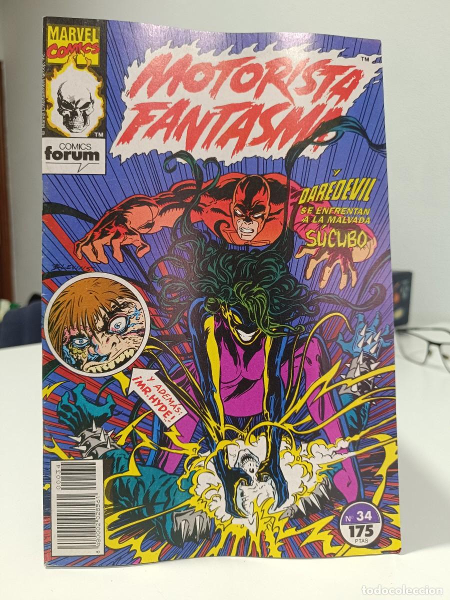 C&oacute;mics: MOTORISTA FANTASMA NUMERO 34 FORUM MUY BUEN ESTADO