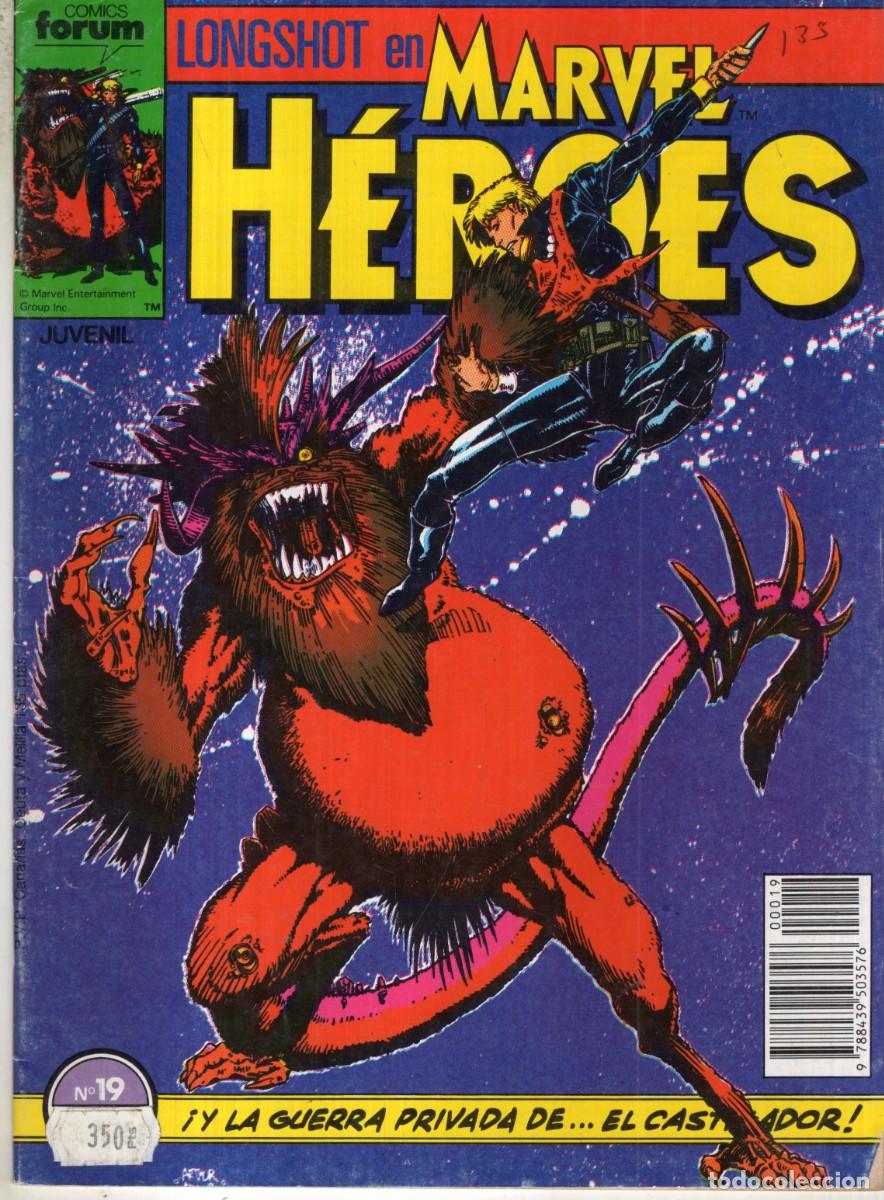 C&oacute;mics: MARVEL HEROES N&ordm; 19 - FORUM - MUY BUEN ESTADO