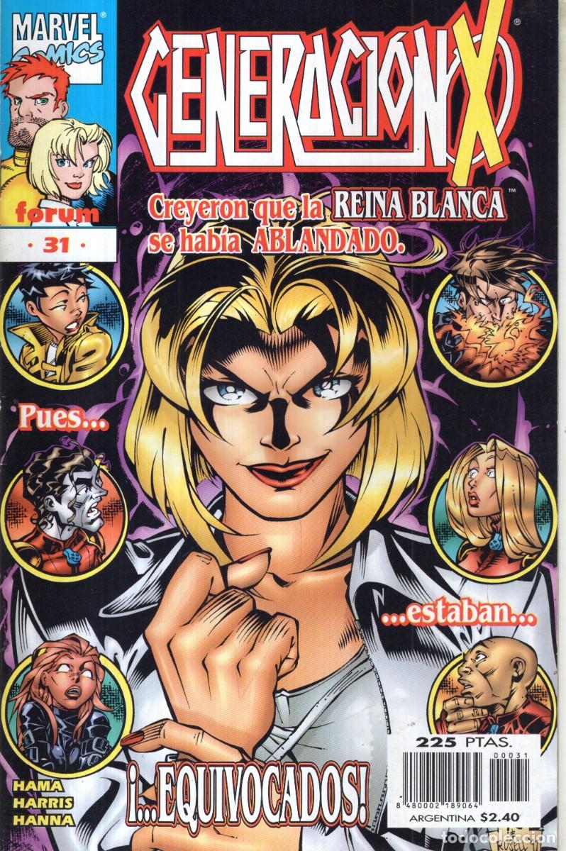 C&oacute;mics: GENERACION X VOL. 2 N&ordm; 31 - FORUM - ESTADO EXCELENTE