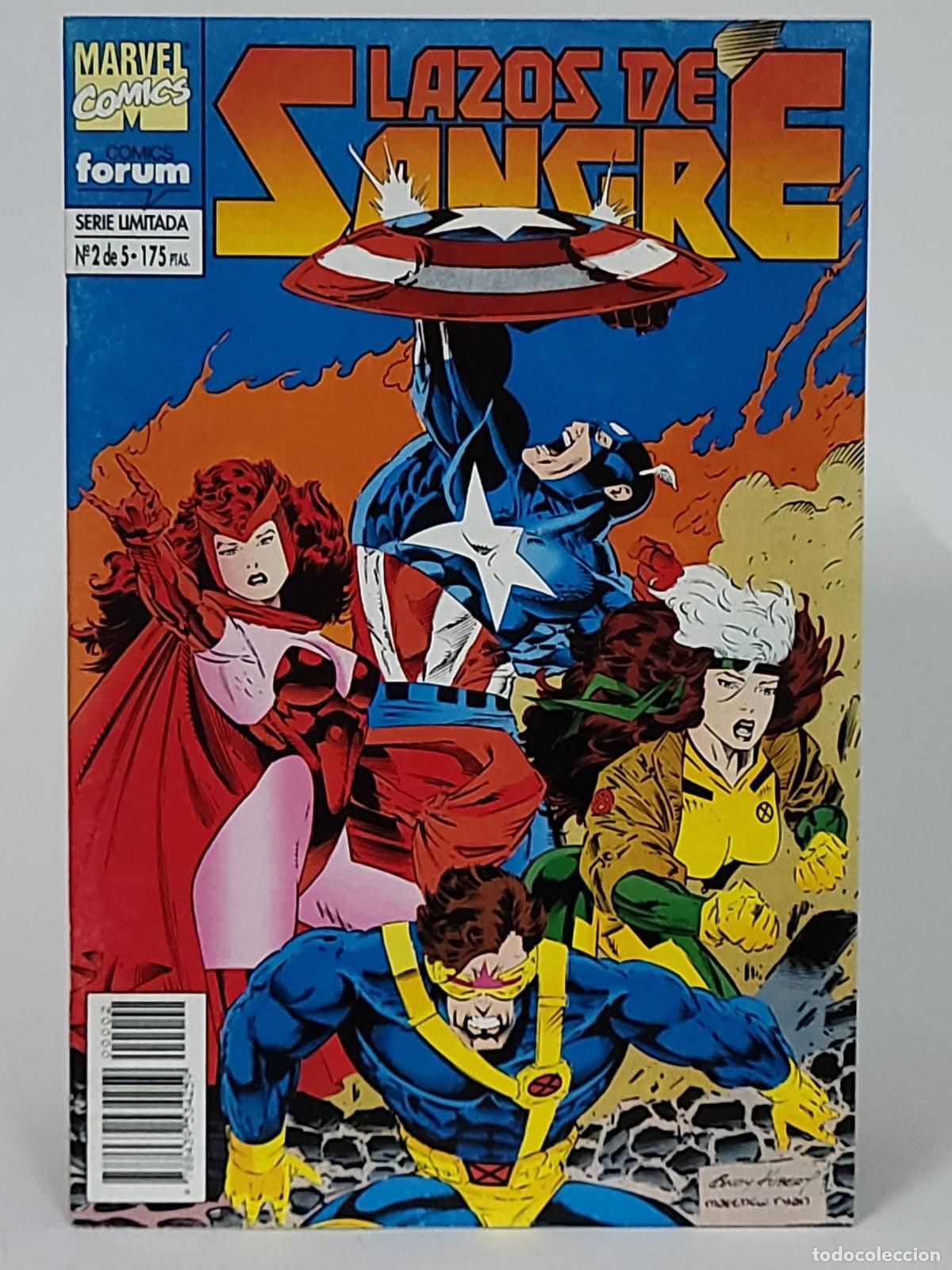 C&oacute;mics: C&Oacute;MIC LAZOS DE SANGRE 2 DESOBEDIENCIA CIVIL FORUM GRAPA MARVEL EXCELENTE ESTADO