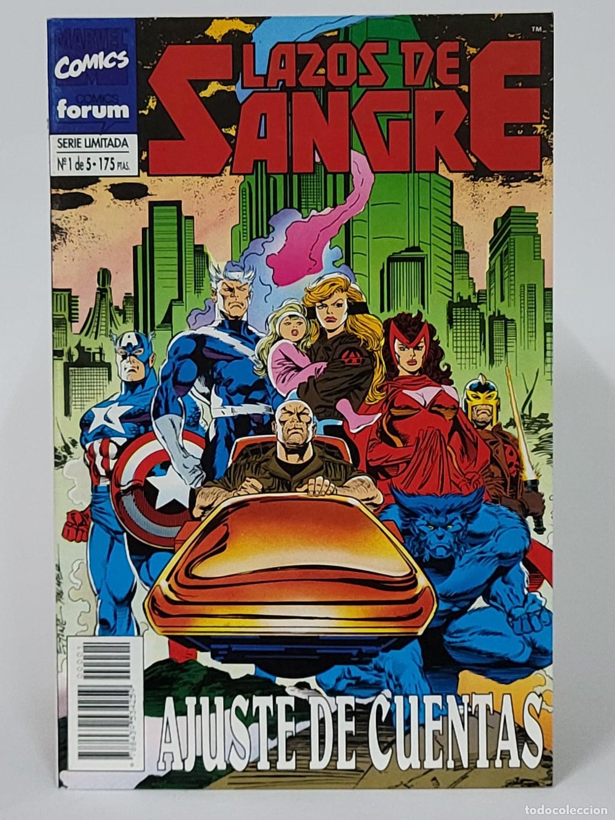 C&oacute;mics: C&Oacute;MIC LAZOS DE SANGRE 1 AJUSTE DE CUENTAS FORUM GRAPA MARVEL EXCELENTE ESTADO