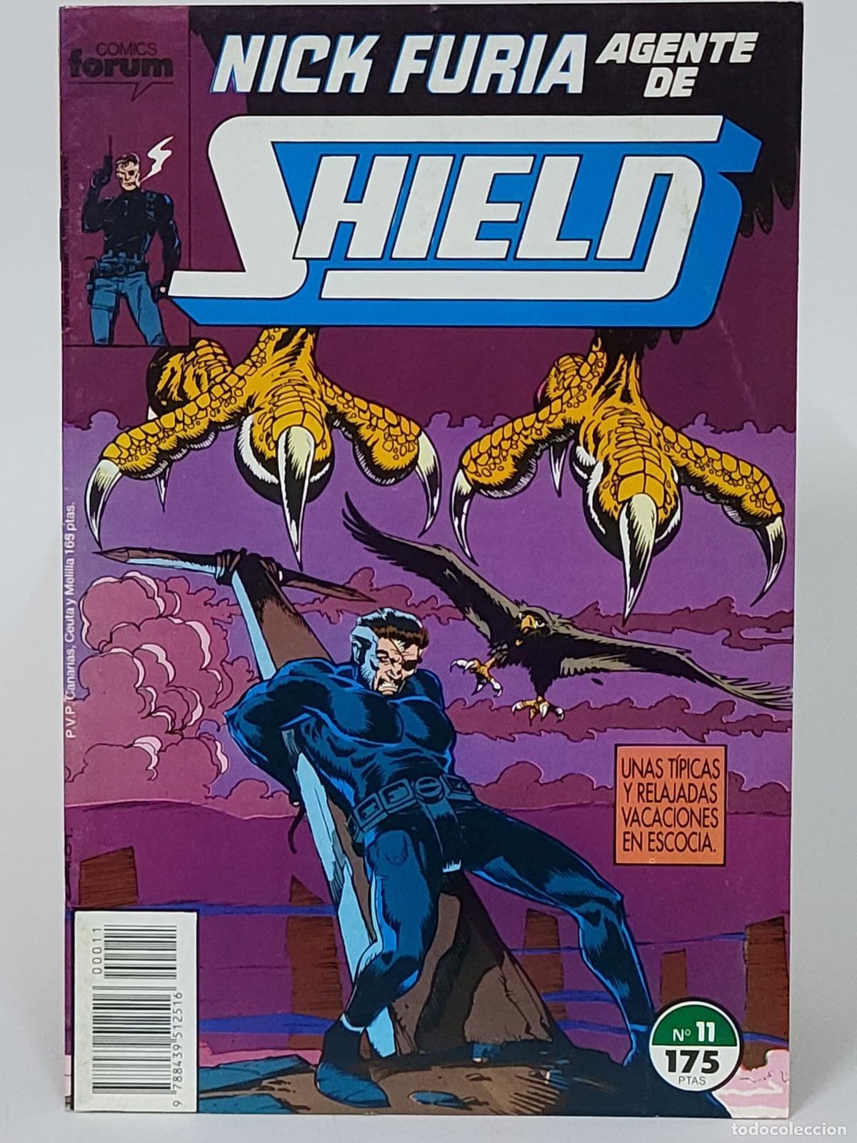 C&oacute;mics: C&Oacute;MIC NICK FURIA 11 SHIELD VOL.1 FORUM MARVEL VOLUMEN EXCELENTE ESTADO