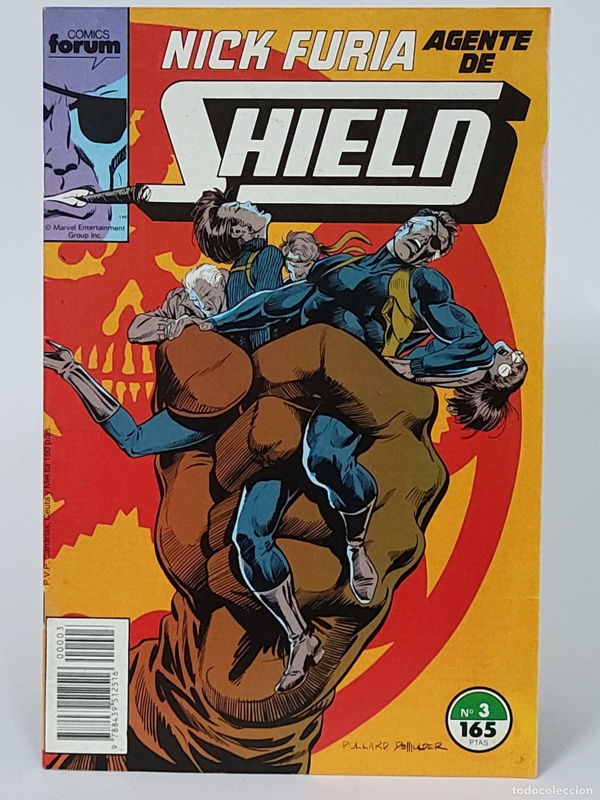 C&oacute;mics: C&Oacute;MIC NICK FURIA SHIELD 3 VOL.1 FORUM GRAPA MARVEL VOLUMEN EXCELENTE ESTADO