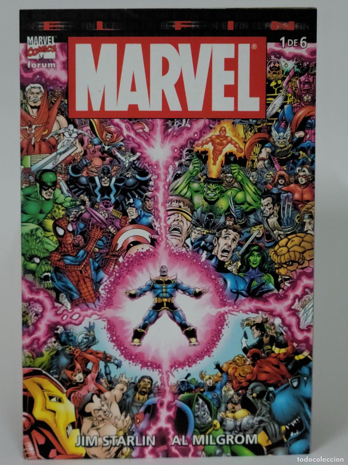C&oacute;mics: C&Oacute;MIC UNIVERSO MARVEL: EL FIN 1 PREDESTINACI&Oacute;N FORUM GRAPA EXCELENTE ESTADO