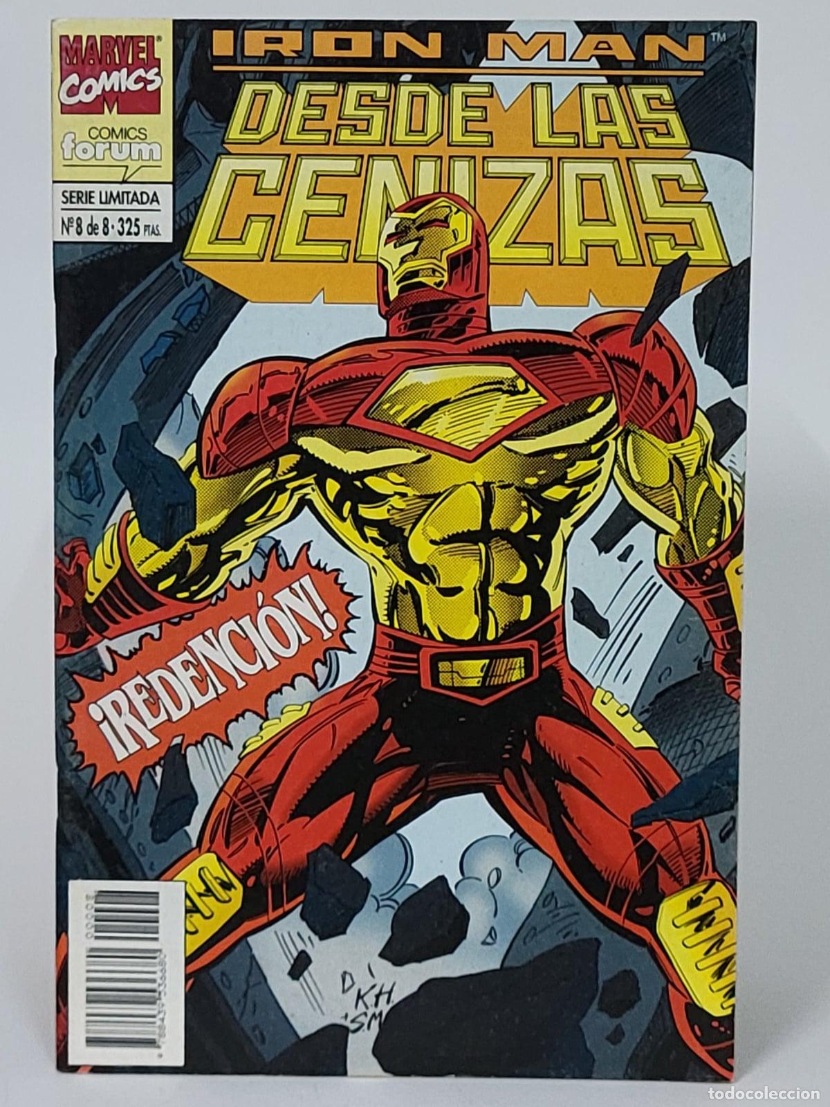 C&oacute;mics: C&Oacute;MIC IRON MAN 8 DESDE LAS CENIZAS: &iexcl;REDENCI&Oacute;N! FORUM GRAPA MARVEL EXCELENTE ESTADO
