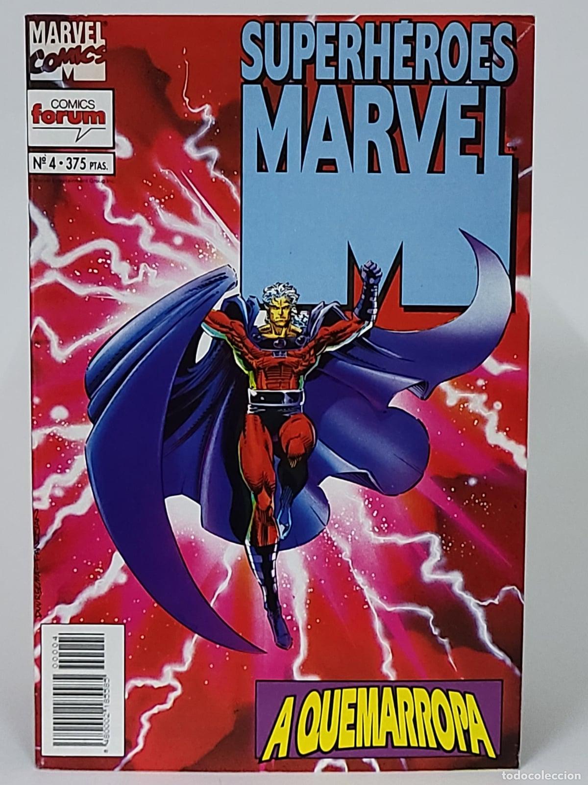 C&oacute;mics: C&Oacute;MIC SUPERH&Eacute;ROES MARVEL 4 A QUEMARROPA FORUM GRAPA EXCELENTE ESTADO