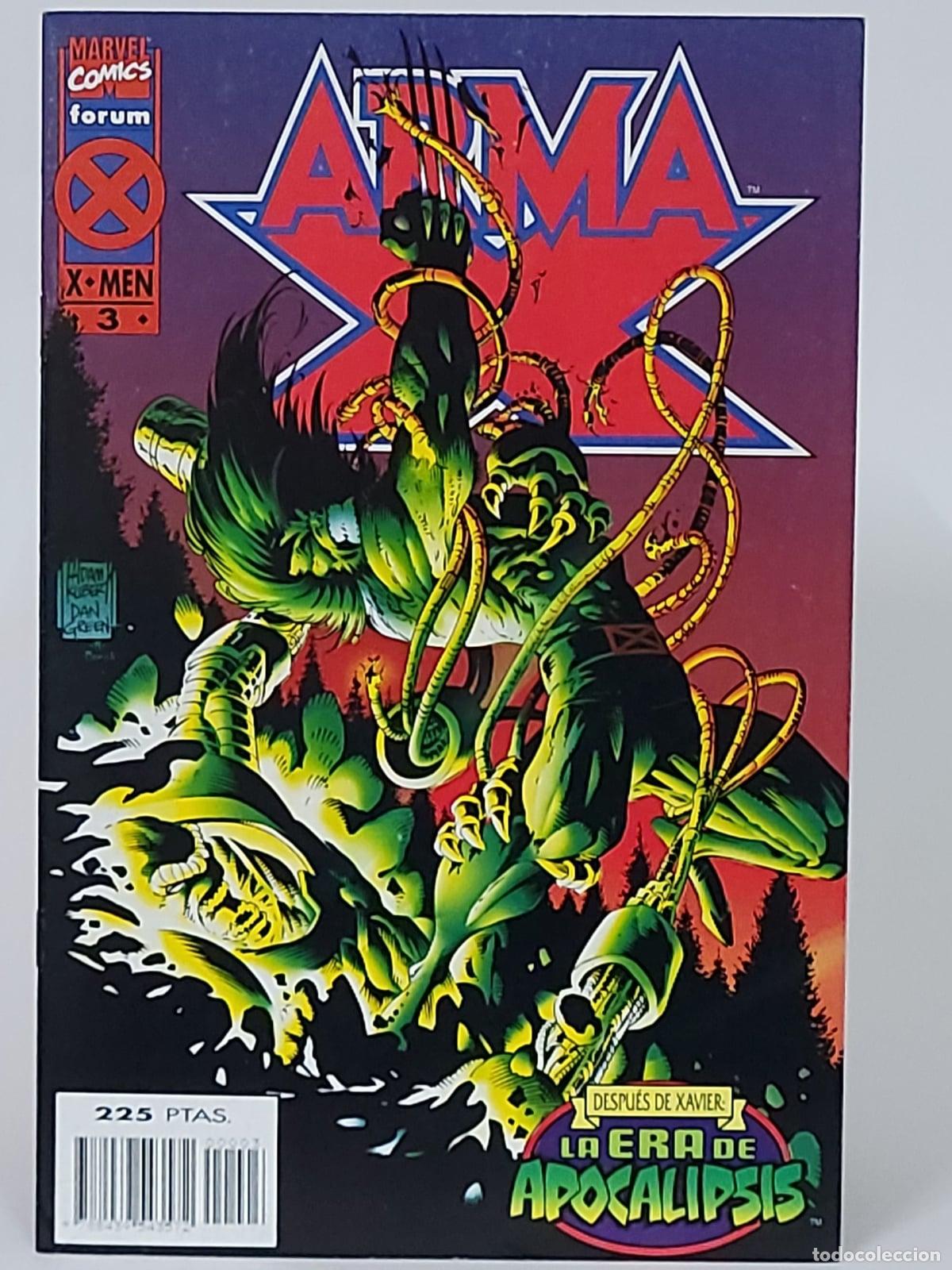 C&oacute;mics: C&Oacute;MIC ARMA X 3 LA ERA DE APOCALIPSIS VOL.2 FORUM GRAPA MARVEL VOLUMEN EXCELENTE ESTADO