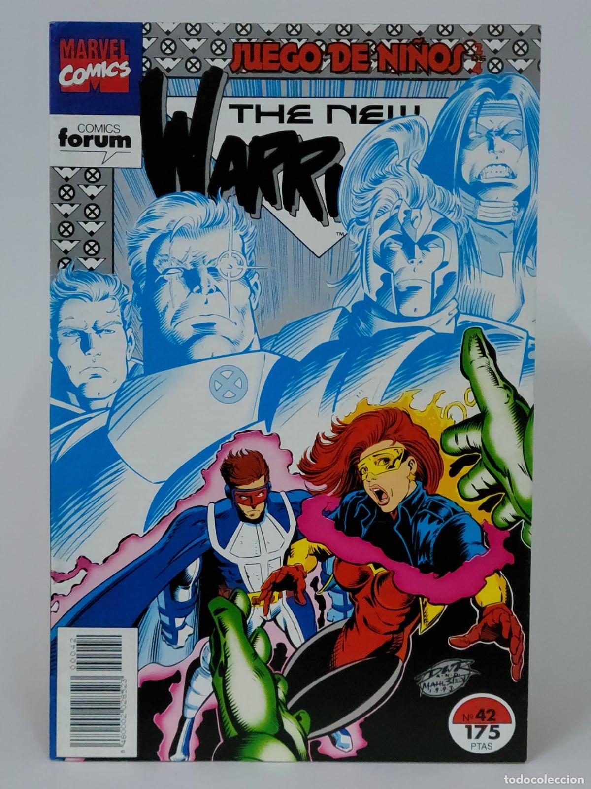 C&oacute;mics: C&Oacute;MIC THE NEW WARRIORS 42 JUEGO DE NI&Ntilde;OS VOL.1 FORUM GRAPA MARVEL VOLUMEN EXCELENTE ESTADO