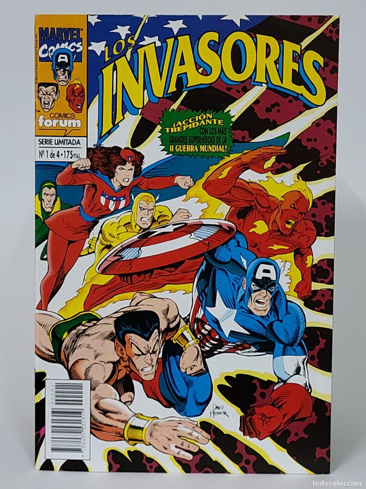 C&oacute;mics: C&Oacute;MIC LOS INVASORES SPIDERMAN 1 FORUM GRAPA MARVEL (SPIDER-MAN) EXCELENTE ESTADO