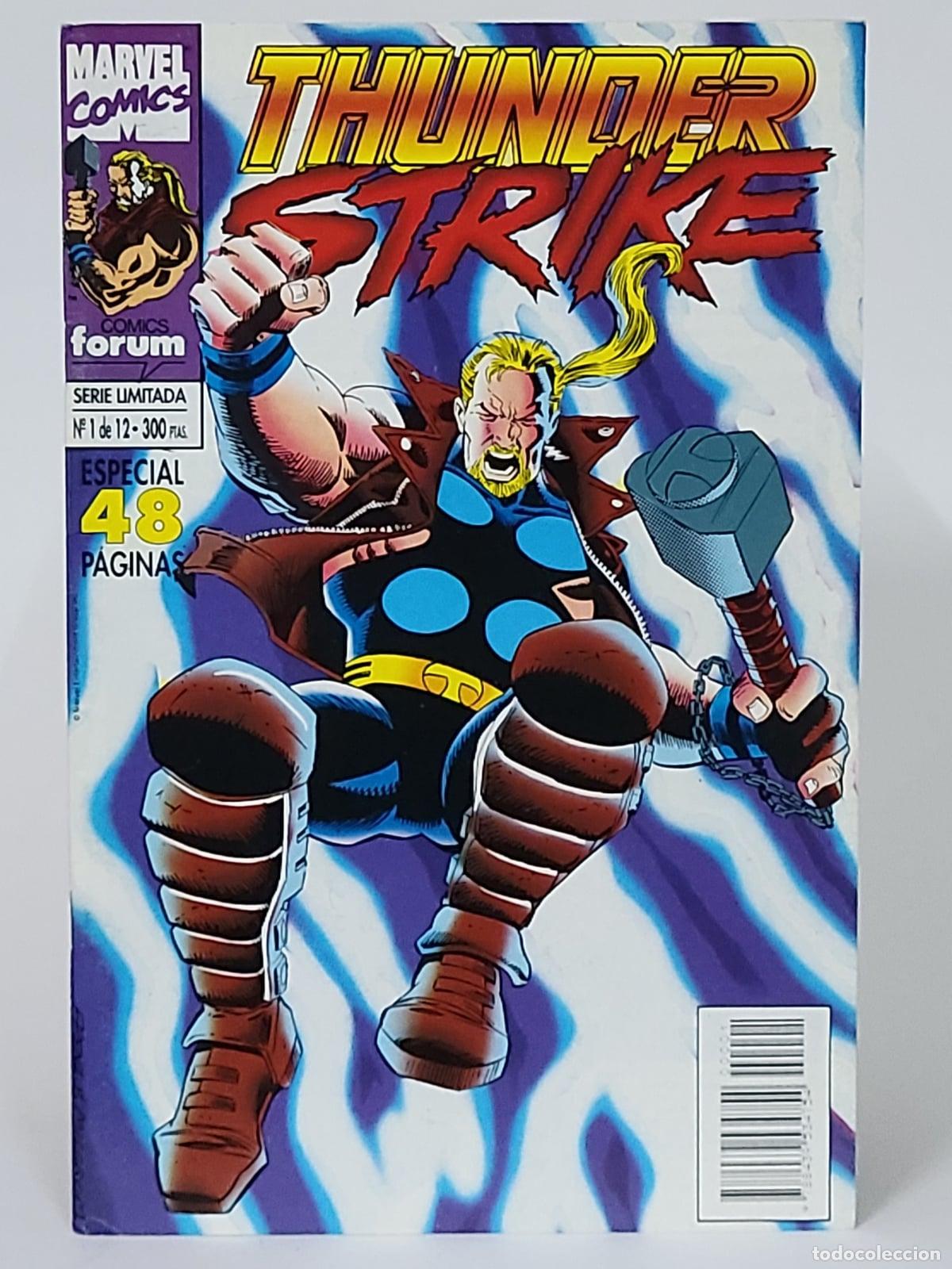 C&oacute;mics: C&Oacute;MIC THUNDERSTRIKE 1 ESPECIAL EXTRA FORUM GRAPA MARVEL EXCELENTE ESTADO - Foto 1