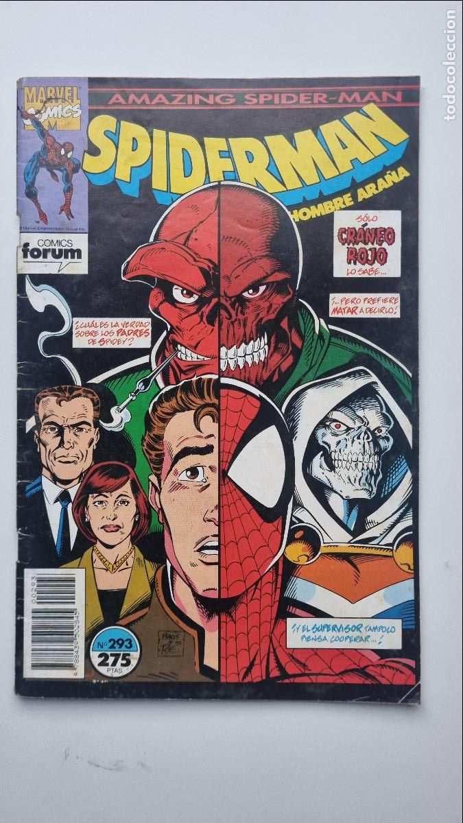 C&oacute;mics: Amazing SPIDER-MAN N&ordm; 293 - Hombre Ara&ntilde;a, S&oacute;lo CRANEO ROJO Lo sabe...