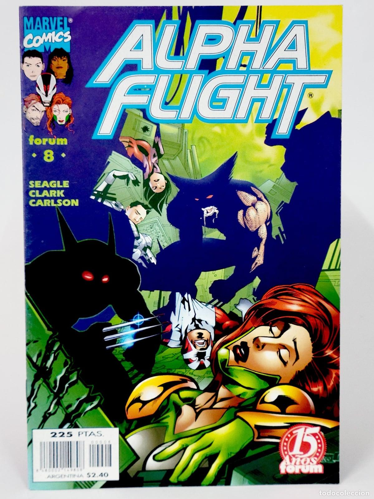 C&oacute;mics: C&Oacute;MIC ALPHA FLIGHT 8 VOL.2 FORUM GRAPA MARVEL VOLUMEN EXCELENTE ESTADO