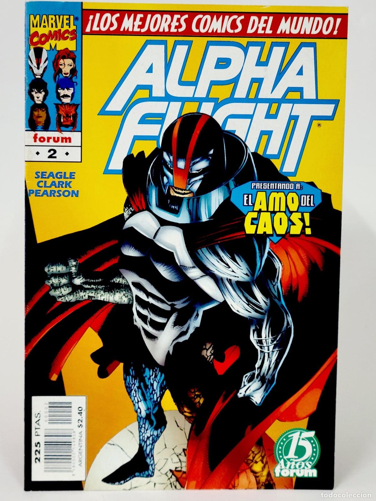 C&oacute;mics: C&Oacute;MIC ALPHA FLIGHT 2 EL AMO DEL CAOS VOL.2 FORUM GRAPA MARVEL VOLUMEN EXCELENTE ESTADO