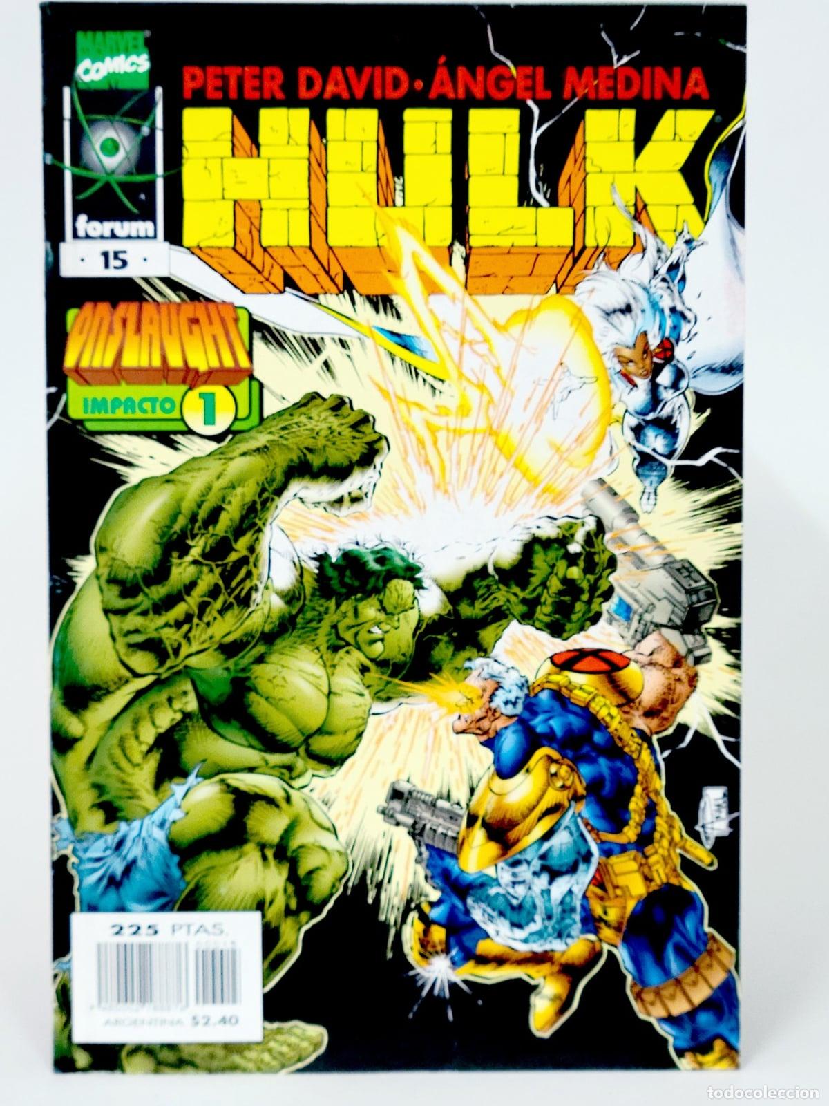 C&oacute;mics: C&Oacute;MIC HULK 15 CABLEVISI&Oacute;N VOL.2 FORUM GRAPA MARVEL VOLUMEN EXCELENTE ESTADO - Foto 1