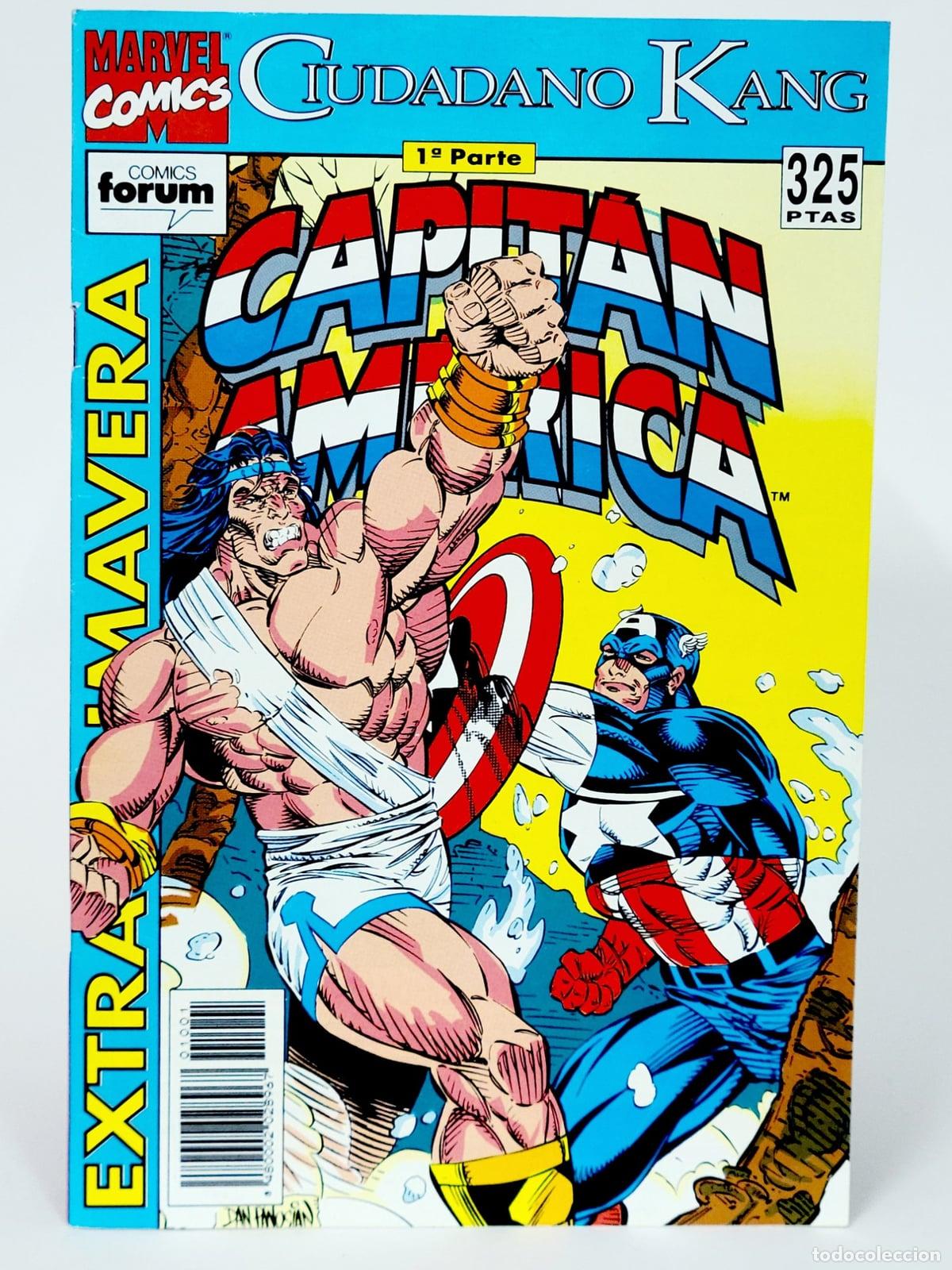 C&oacute;mics: C&Oacute;MIC CAPIT&Aacute;N AM&Eacute;RICA EXTRA / ESPECIAL PRIMAVERA 1993 VOL.2 FORUM MARVEL VOLUMEN EXCELENTE ESTADO