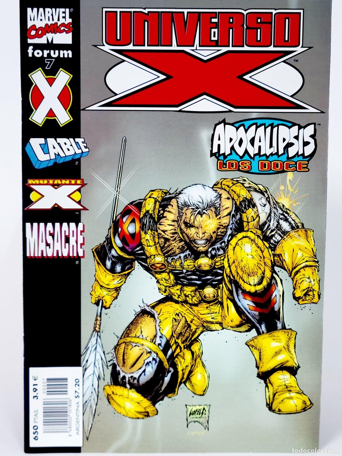 C&oacute;mics: C&Oacute;MIC UNIVERSO X 7 APOCALIPSIS: LOS DOCE VOL.1 FORUM GRAPA MARVEL VOLUMEN DE KIOSCO
