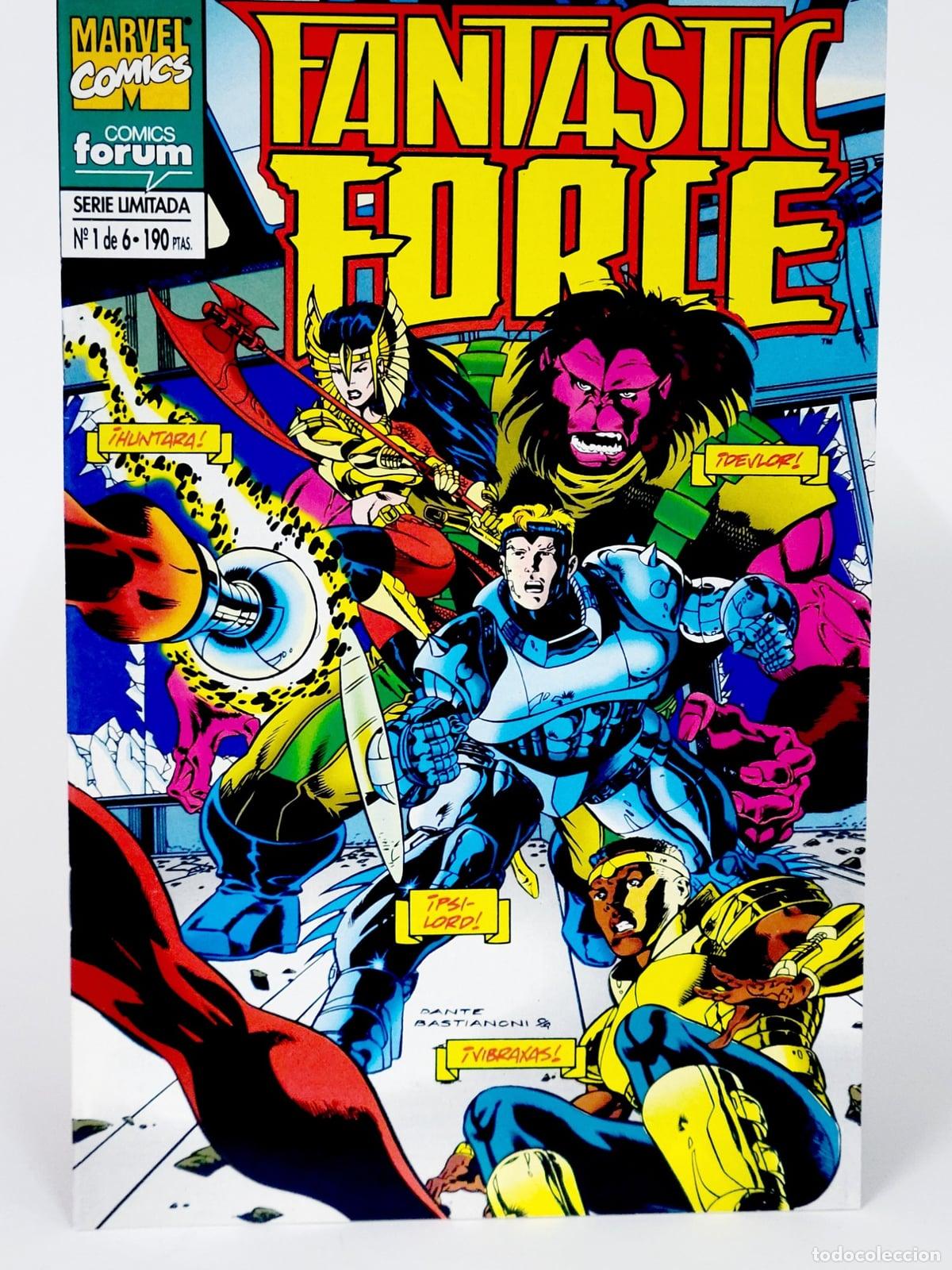 C&oacute;mics: C&Oacute;MIC FANTASTIC FORCE 1 FORUM GRAPA MARVEL DE KIOSCO