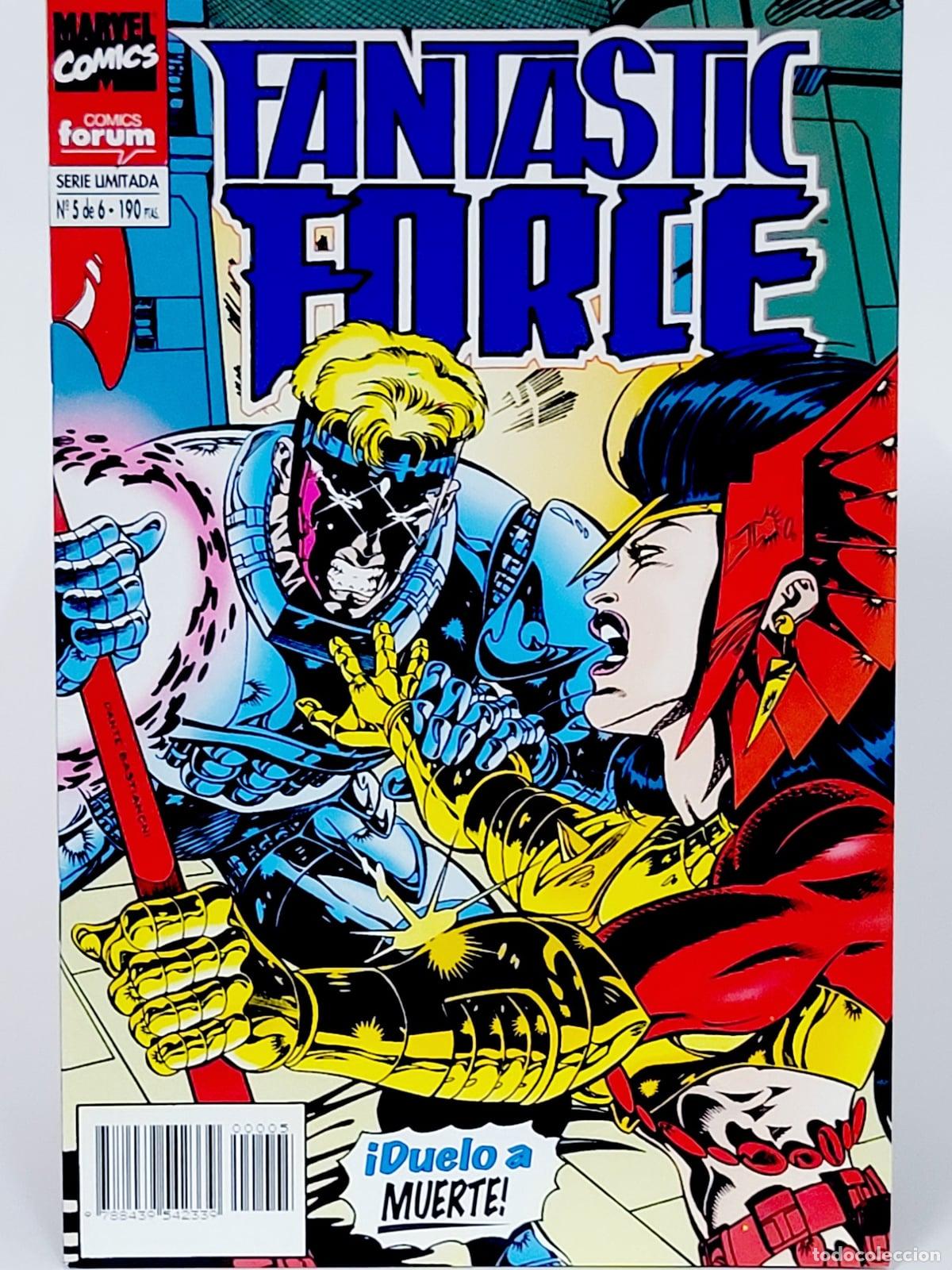C&oacute;mics: C&Oacute;MIC FANTASTIC FORCE 5 &iexcl;DUELO A MUERTE! FORUM GRAPA MARVEL DE KIOSCO