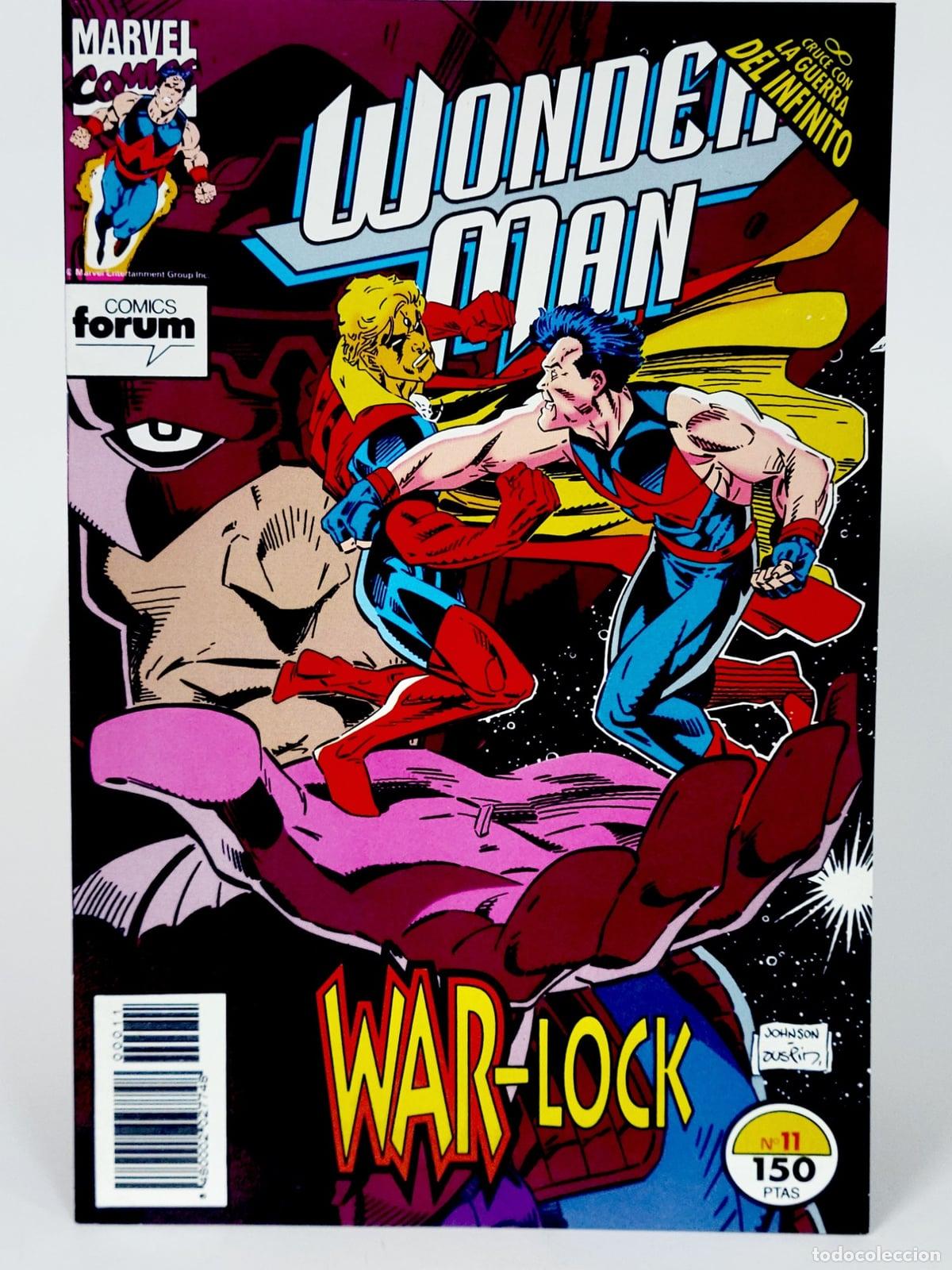 C&oacute;mics: C&Oacute;MIC WONDER MAN 11 WAR-LOCK FORUM GRAPA MARVEL DE KIOSCO