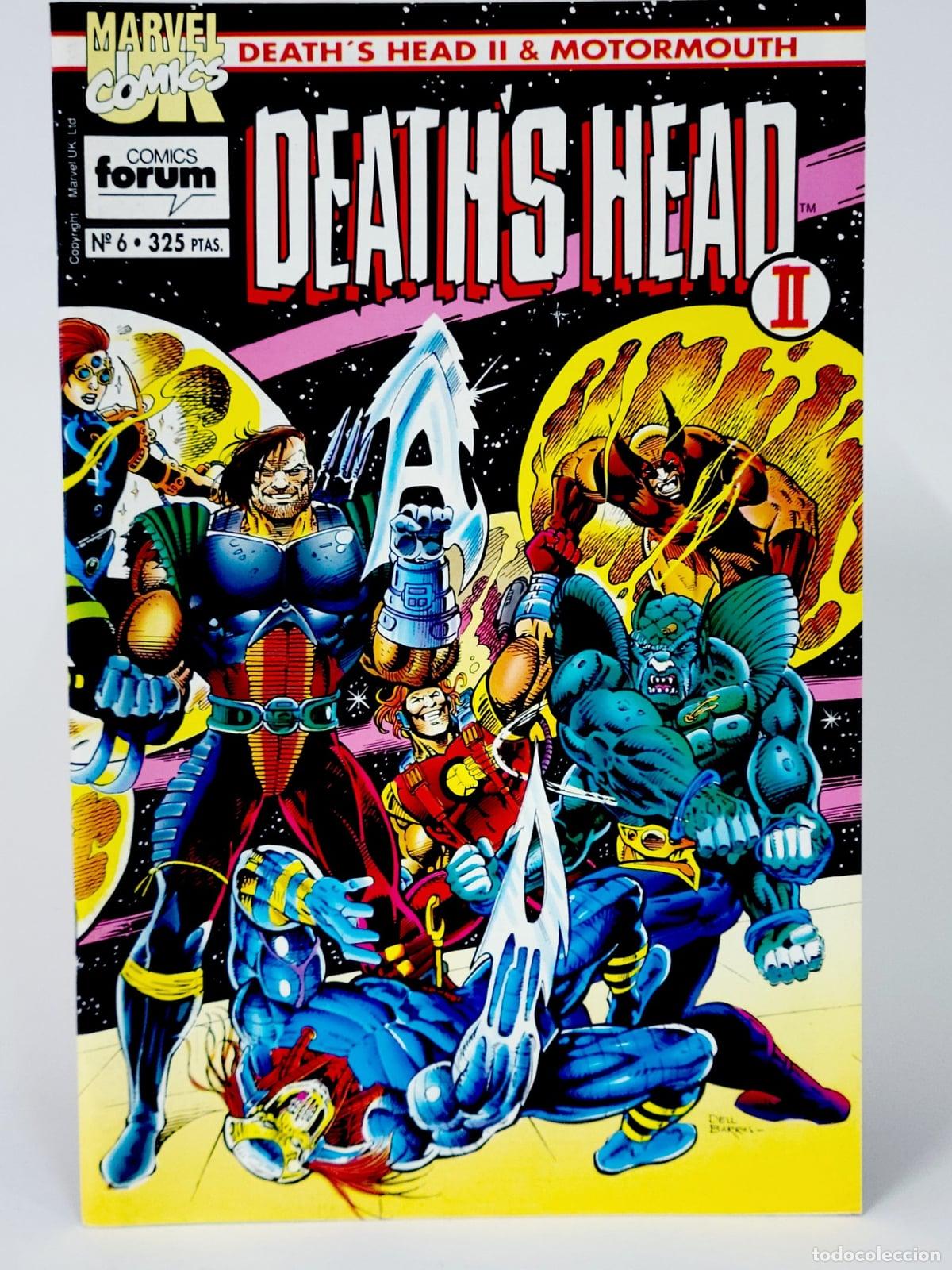 C&oacute;mics: C&Oacute;MIC DEATH'S HEAD II 6 FORUM GRAPA MARVEL DE KIOSCO