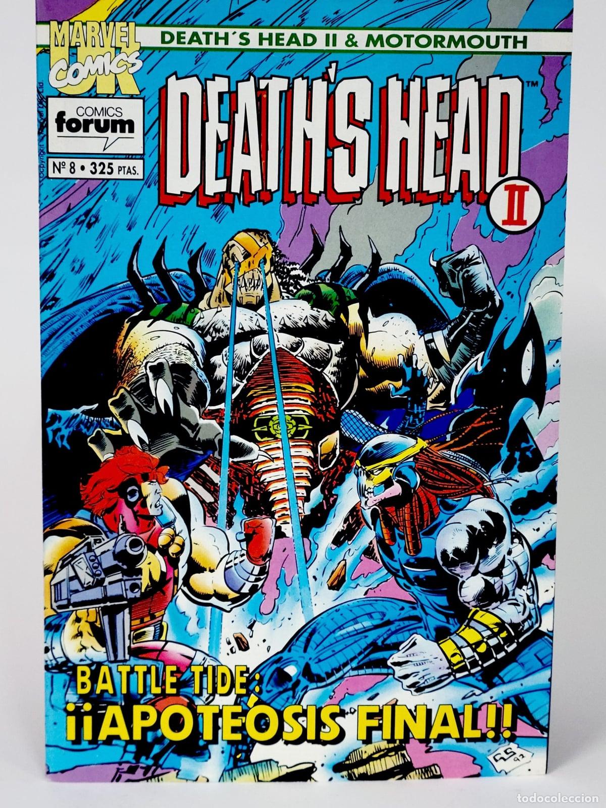 C&oacute;mics: C&Oacute;MIC DEATH'S HEAD II 8 BATTLE TIDE: &iexcl;&iexcl;APOTEOSIS FINAL!! VOL.1 FORUM GRAPA MARVEL VOLUMEN DE KIOSCO