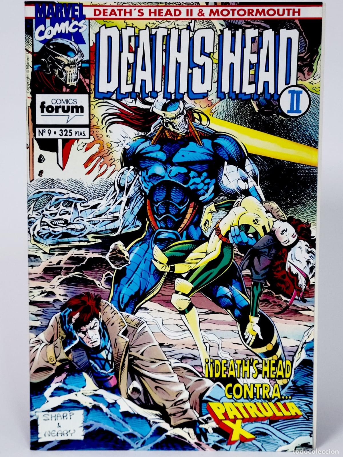C&oacute;mics: C&Oacute;MIC DEATH'S HEAD II 9 CONTRA... PATRULLA X! FORUM GRAPA MARVEL DE KIOSCO