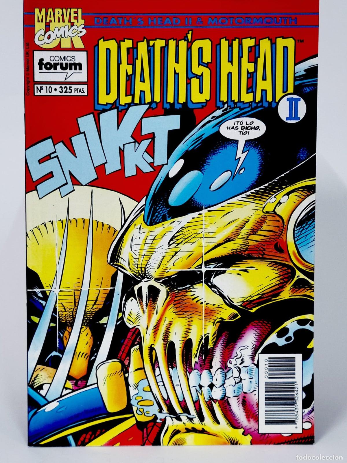 C&oacute;mics: C&Oacute;MIC DEATH'S HEAD II 10 FORUM GRAPA MARVEL DE KIOSCO