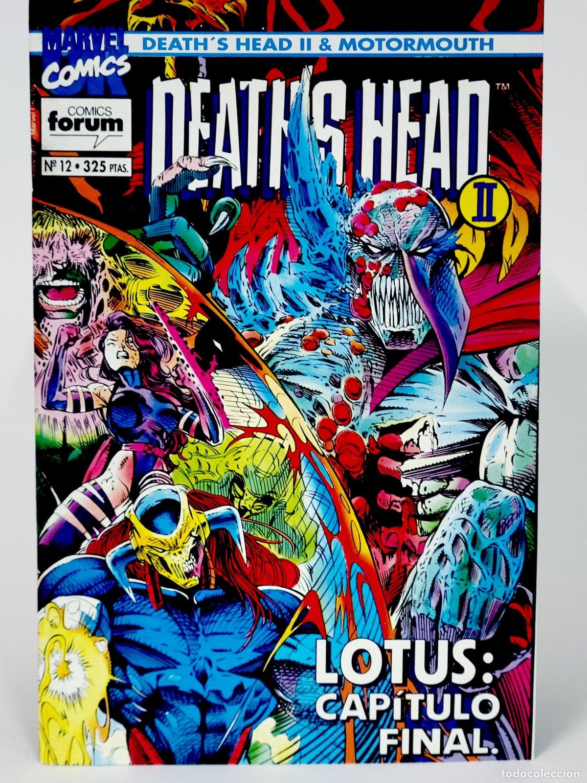 C&oacute;mics: C&Oacute;MIC DEATH'S HEAD II 12 LOTUS: CAP&Iacute;TULO FINAL FORUM GRAPA MARVEL DE KIOSCO