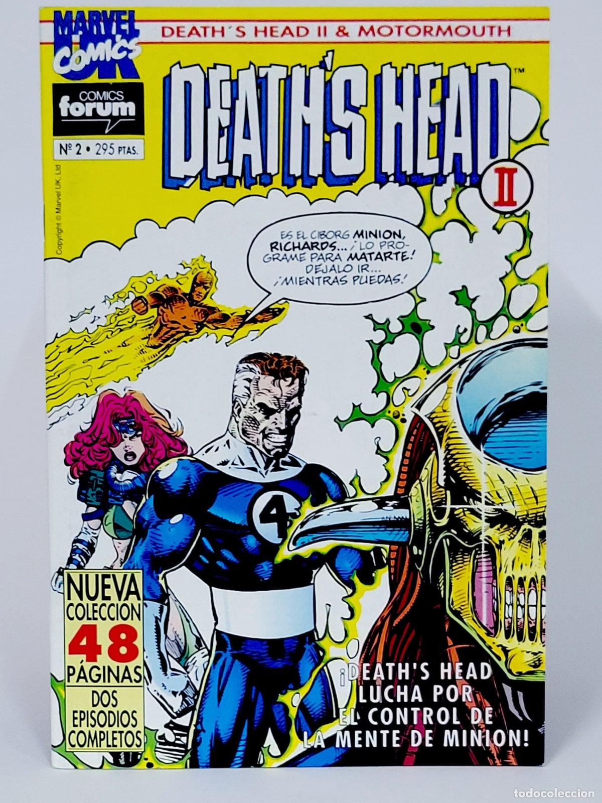 C&oacute;mics: C&Oacute;MIC DEATHS HEAD II 2 FORUM GRAPA MARVEL DE KIOSCO - Foto 1