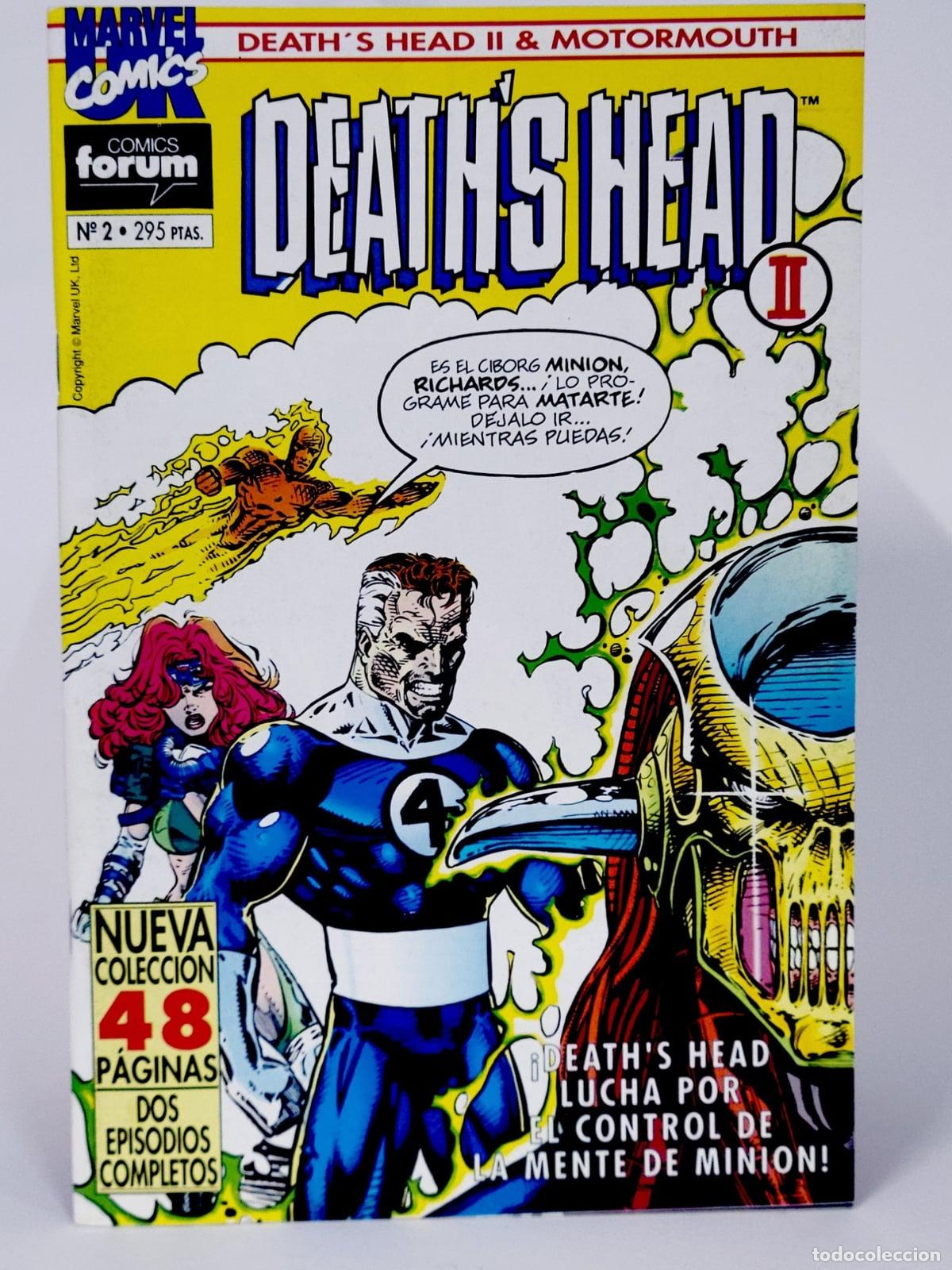 C&oacute;mics: C&Oacute;MIC DEATH'S HEAD II 2 FORUM GRAPA MARVEL DE KIOSCO