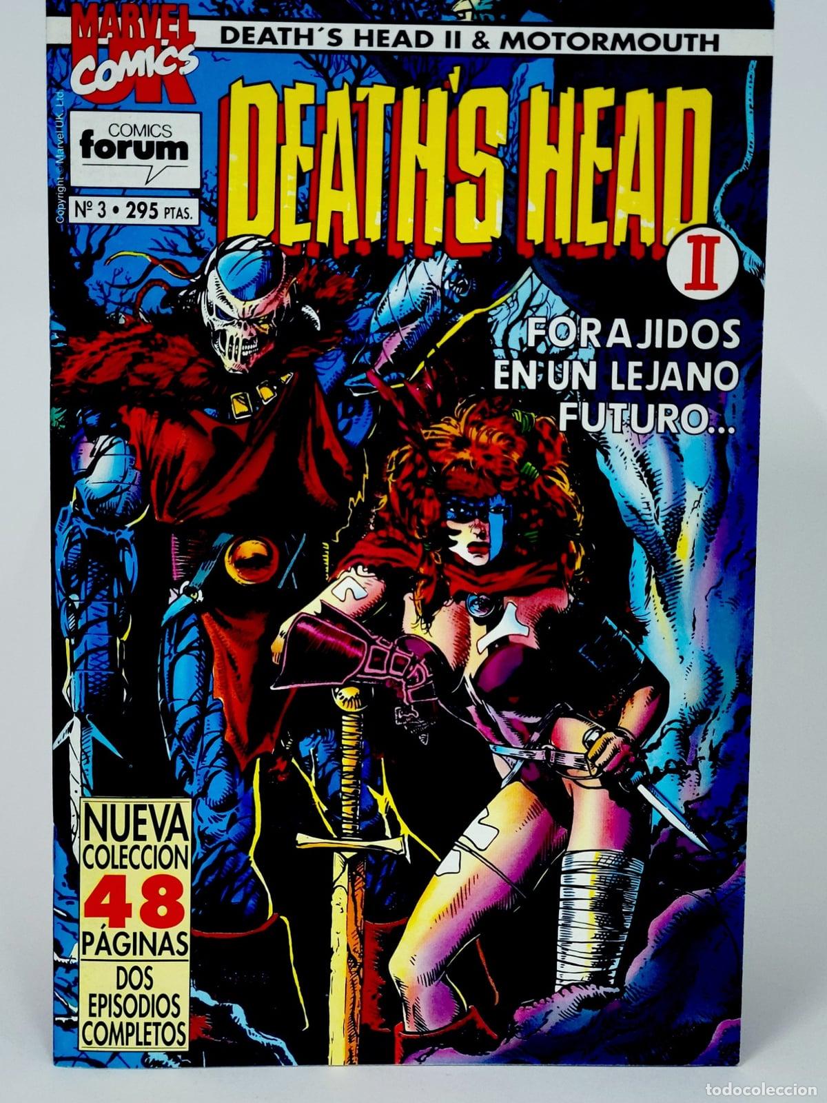 C&oacute;mics: C&Oacute;MIC DEATH'S HEAD II 3 FORAJIDOS EN UN LEJANO FUTURO... FORUM GRAPA MARVEL DE KIOSCO