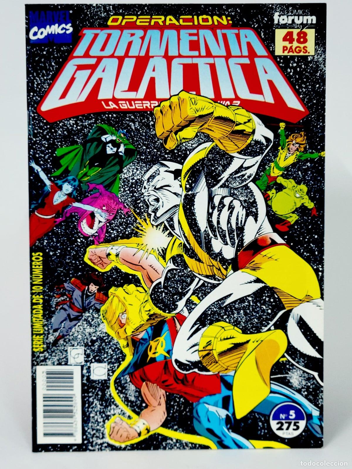 C&oacute;mics: C&Oacute;MIC OPERACI&Oacute;N TORMENTA GAL&Aacute;CTICA 5 LA GUERRA KREE-SHI'AR FORUM GRAPA MARVEL DE KIOSCO
