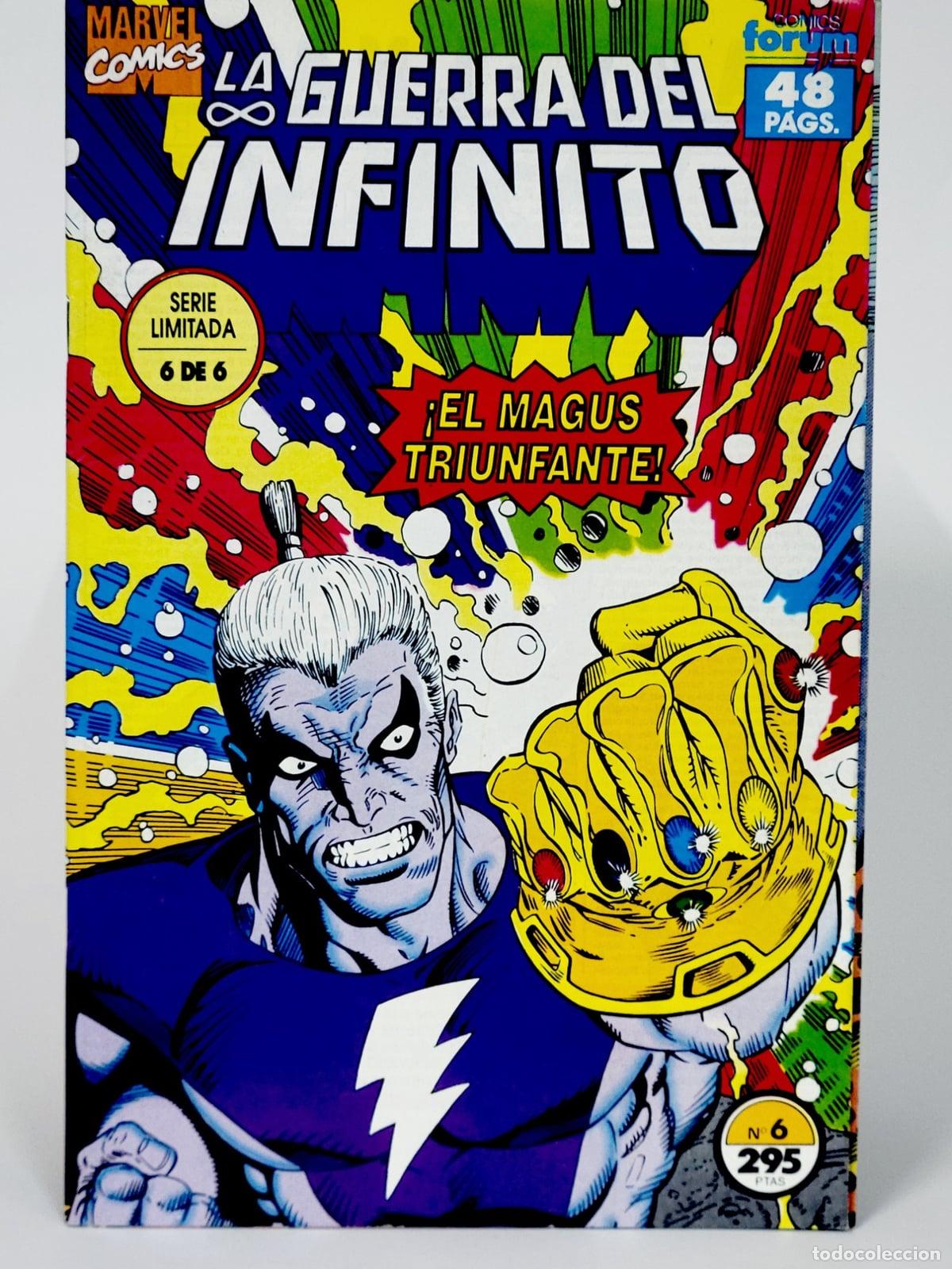 C&oacute;mics: C&Oacute;MIC LA GUERRA DEL INFINITO 6 &iexcl;EL MAGUS TRIUNFANTE! FORUM GRAPA MARVEL DE KIOSCO