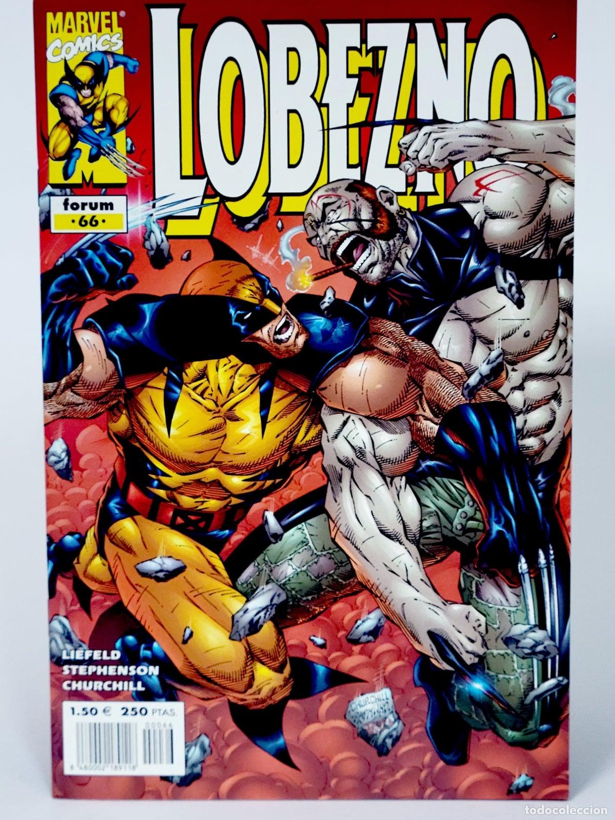 C&oacute;mics: C&Oacute;MIC LOBEZNO 66 VOL.2 FORUM GRAPA MARVEL VOLUMEN DE KIOSCO