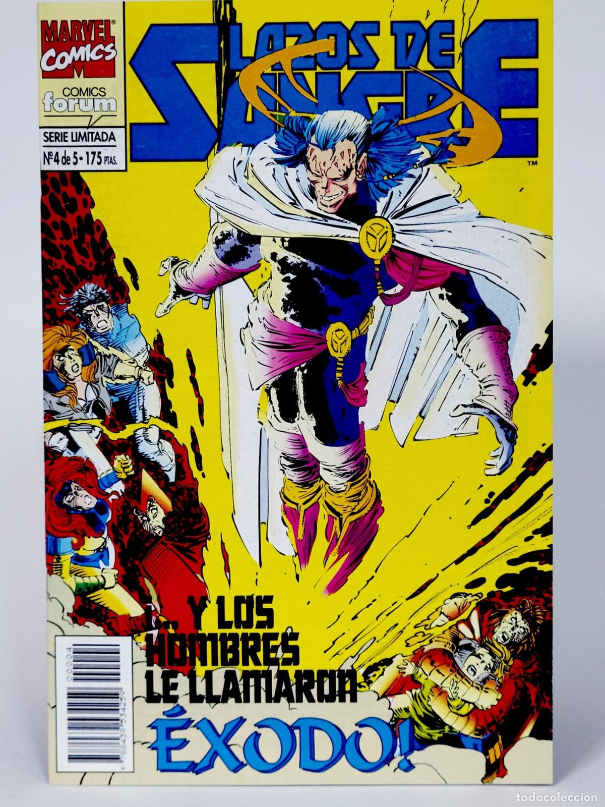 C&oacute;mics: C&Oacute;MIC LAZOS DE SANGRE 4 &iexcl;... Y LOS HOMBRES LE LLAMARON &Eacute;XODO! FORUM GRAPA MARVEL DE KIOSCO