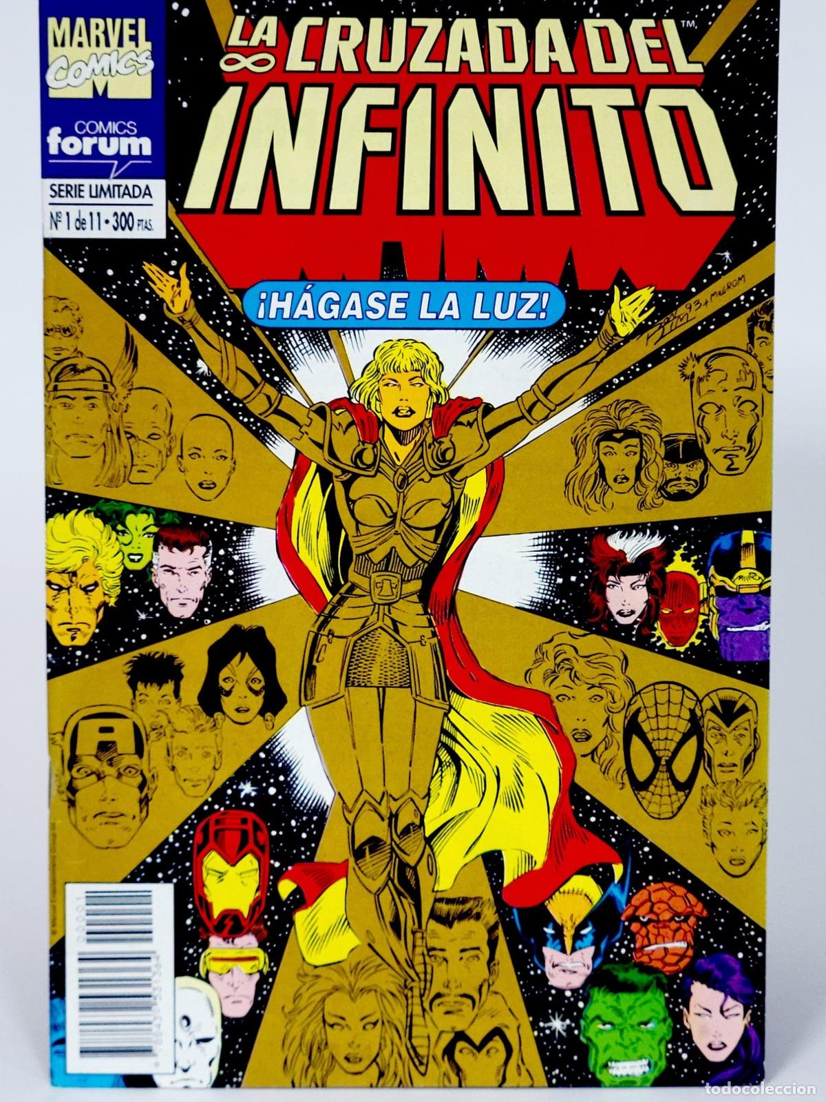 C&oacute;mics: C&Oacute;MIC LA CRUZADA DEL INFINITO 1 &iexcl;H&Aacute;GASE LA LUZ! FORUM GRAPA MARVEL DE KIOSCO