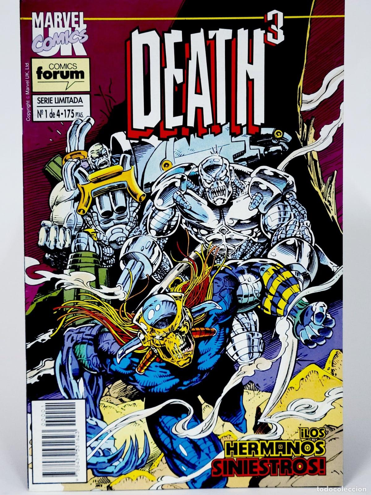 C&oacute;mics: C&Oacute;MIC DEATH 3 1 &iexcl;LOS HERMANOS SINIESTROS! FORUM GRAPA MARVEL DE KIOSCO