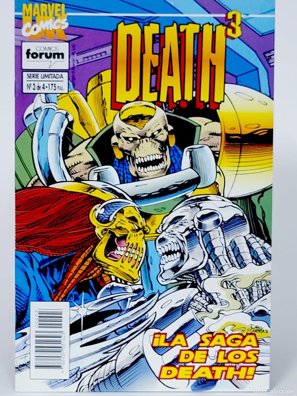 C&oacute;mics: C&Oacute;MIC DEATH 3 3 &iexcl;LA SAGA FORUM GRAPA MARVEL DE KIOSCO - Foto 1