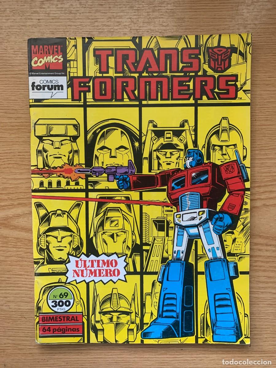C&oacute;mics: Transformers n&ordm; 69 - &Uacute;ltimo N&uacute;mero en Excelente Estado R3 - Foto 1