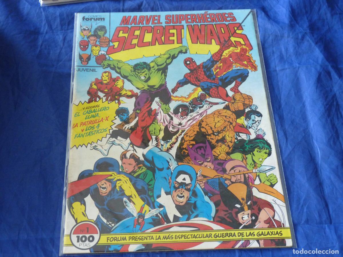 C&oacute;mics: SECRET WARS #1 CON POSTER FORUM OREFSLL - Foto 1
