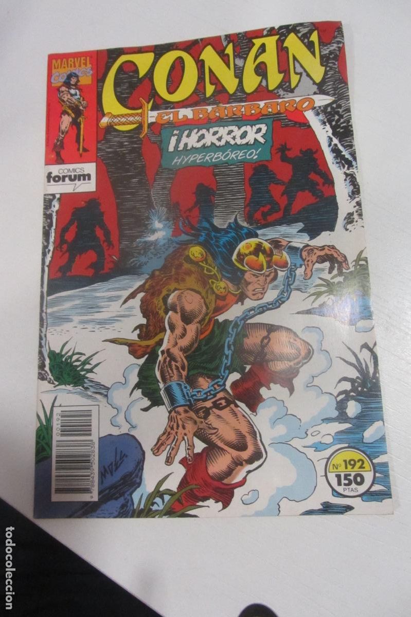 C&oacute;mics: CONAN EL BARBARO N&ordm; 192 FORUM 1983 ARX31