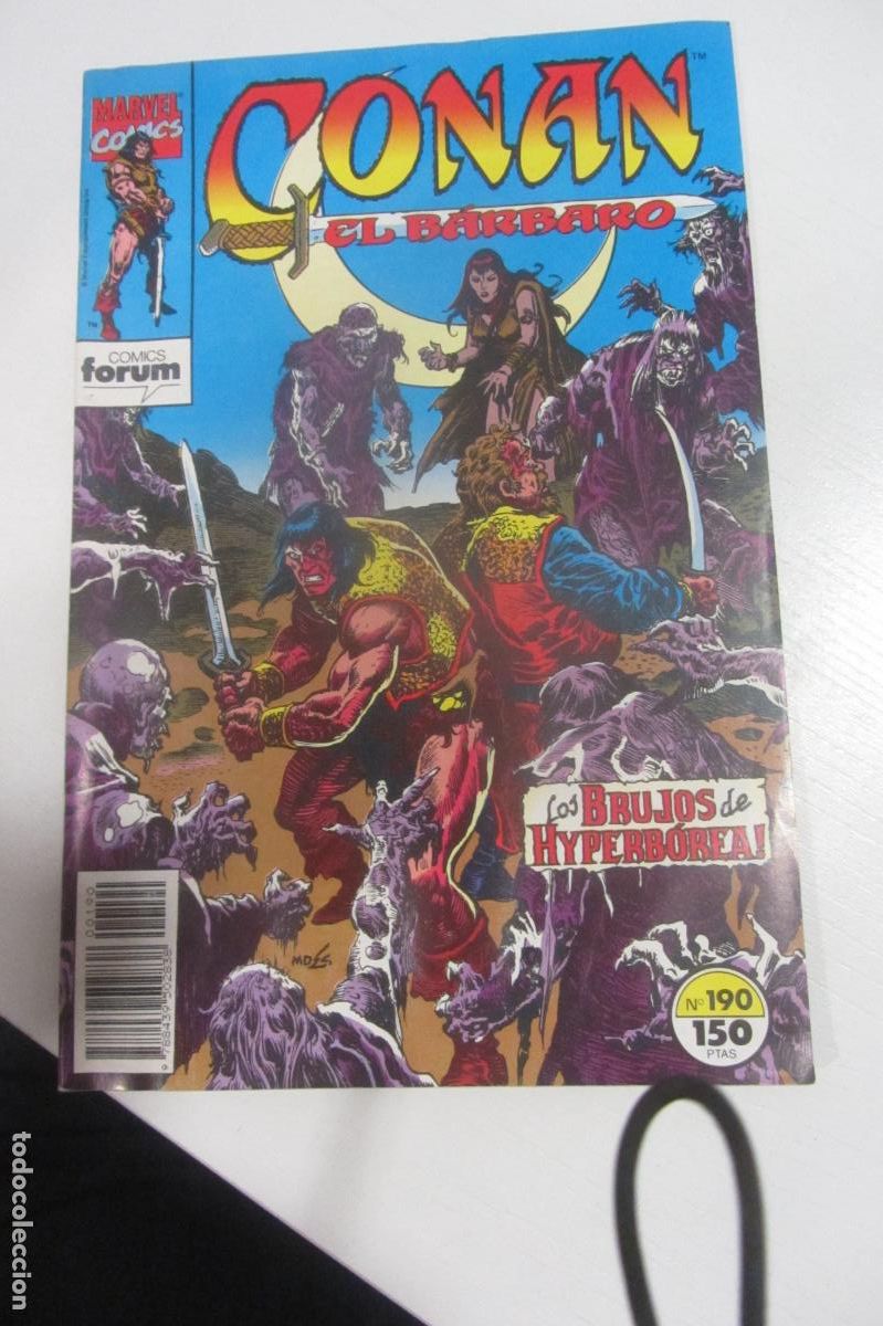 C&oacute;mics: CONAN EL BARBARO N&ordm; 190 FORUM 1983 ARX31 - Foto 1