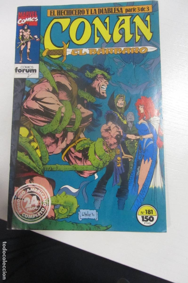 C&oacute;mics: CONAN EL BARBARO N&ordm; 181 FORUM 1983 ARX31 - Foto 1