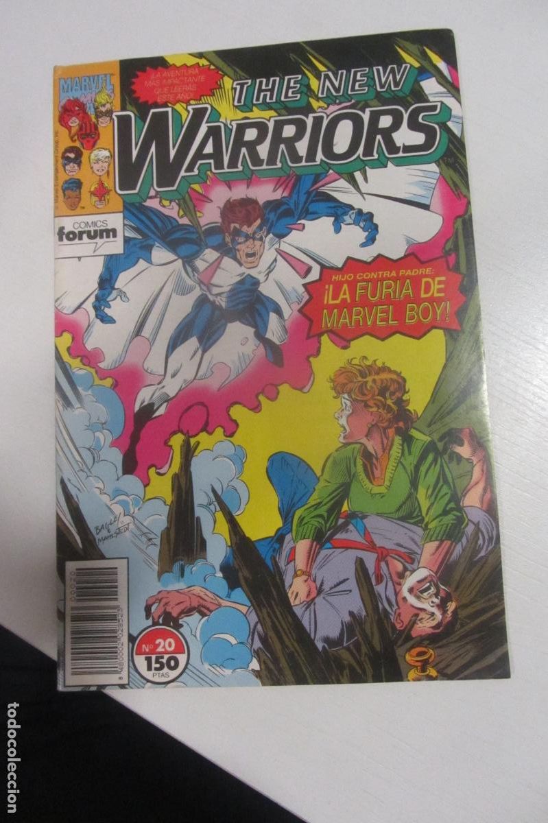 C&oacute;mics: NEW WARRIORS N&ordm; 20 - VOLUMEN 1 VOL. I - GRAPA FORUM ARX31