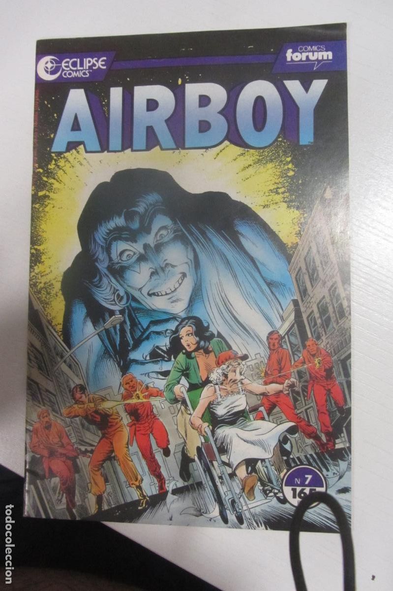 C&oacute;mics: AIRBOY N&ordm; 7 ECLIPSE COMICS EDICIONES FORUM PLANETA 1990 ARX31 - Foto 1