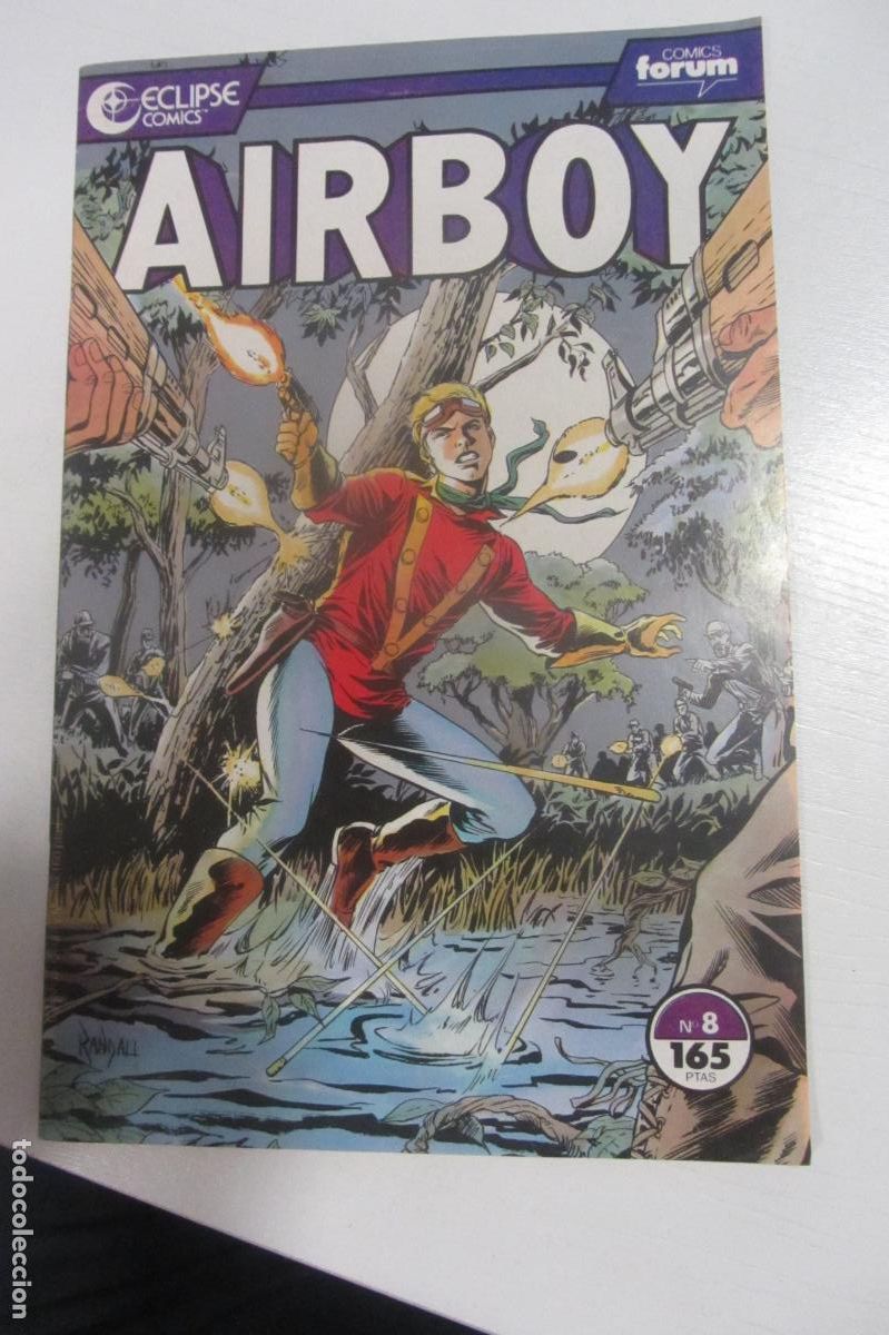 C&oacute;mics: AIRBOY N&ordm; 8 ECLIPSE COMICS EDICIONES FORUM PLANETA 1990 ARX31
